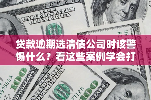 武汉贷款逾期选清债公司时该警惕什么？看这些案例学会打翻身仗