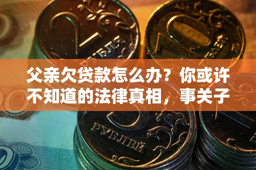 武汉父亲欠贷款怎么办？你或许不知道的法律真相，事关子女未来
