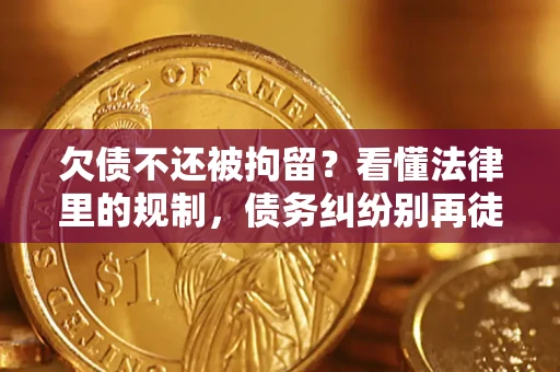 武汉欠债不还被拘留？看懂法律里的规制，债务纠纷别再徒劳奔波