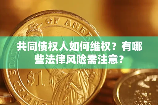 武汉共同债权人如何维权？有哪些法律风险需注意？