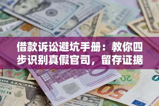 武汉借款诉讼避坑手册：教你四步识别真假官司，留存证据不踩雷