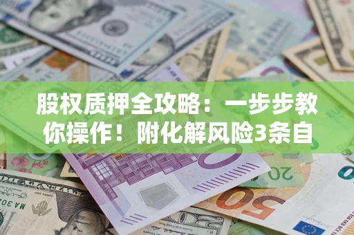 武汉股权质押全攻略：一步步教你操作！附化解风险3条自救法则