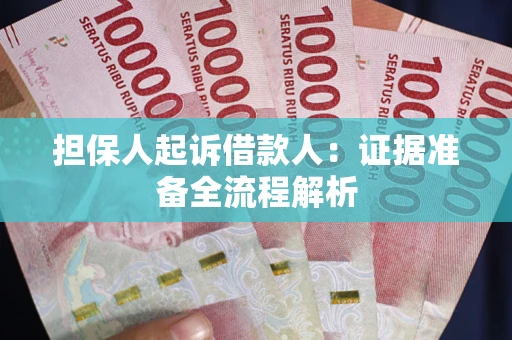 武汉担保人起诉借款人：证据准备全流程解析