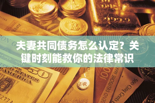 武汉夫妻共同债务怎么认定？关键时刻能救你的法律常识