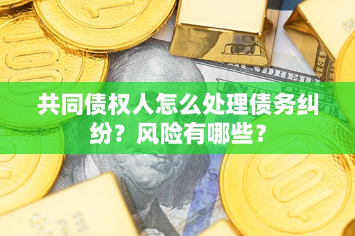 武汉共同债权人怎么处理债务纠纷？风险有哪些？