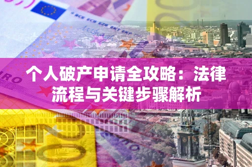 武汉个人破产申请全攻略：法律流程与关键步骤解析