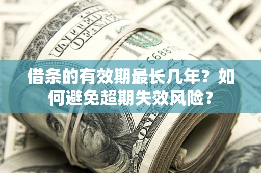 武汉借条的有效期最长几年？如何避免超期失效风险？