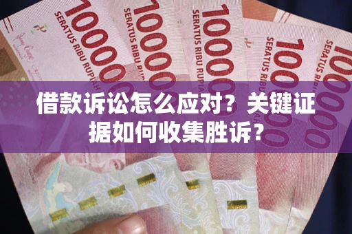武汉借款诉讼怎么应对？关键证据如何收集胜诉？